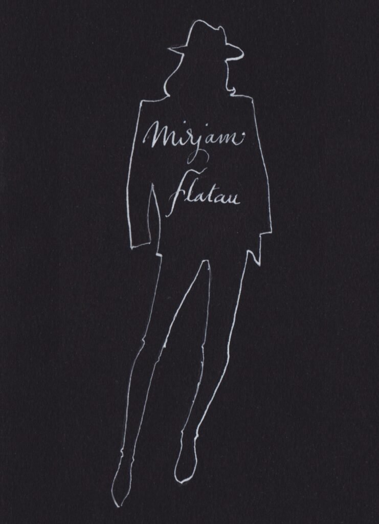 Prénoms calligraphiés sur cartes pour un événement de marque