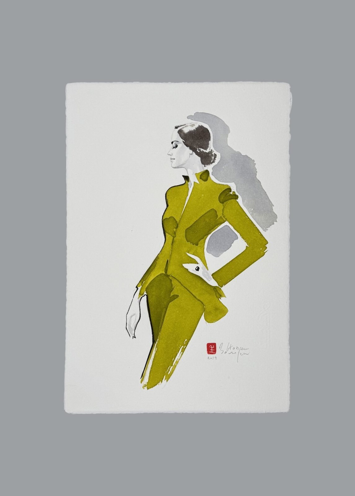 Eva, dessin original de mode de Hossein Borojeni